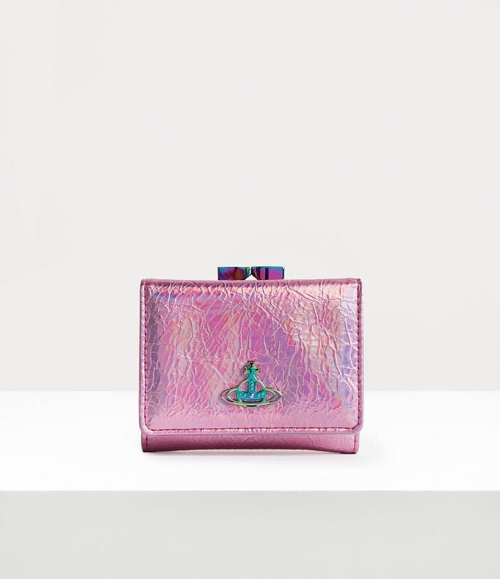 Vivienne Westwood IRIDESCENT SMALL FRAME WALLET